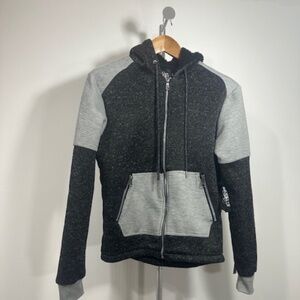 BLACK AND GREY JACKET
